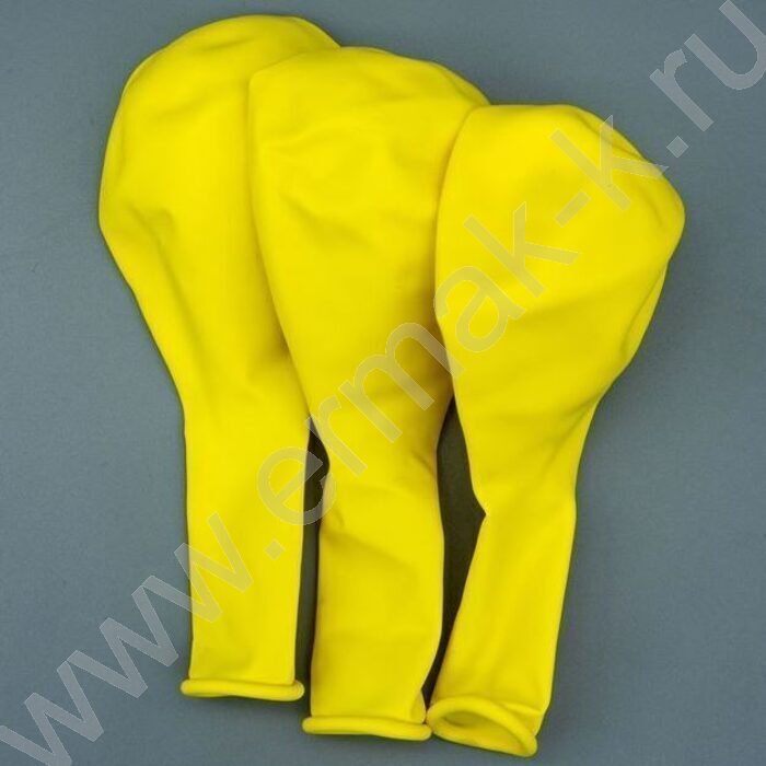 Шар воздушный 12" Пастель желтый | Фото 3