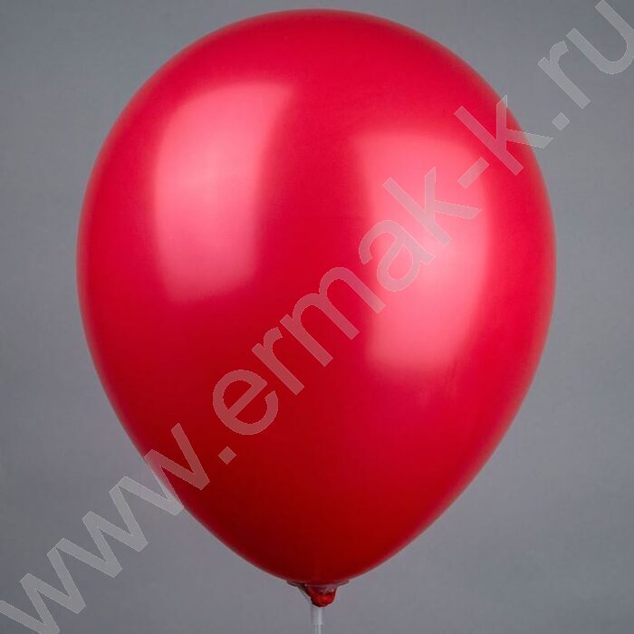 Шар воздушный 12" Пастель красный | Фото 1