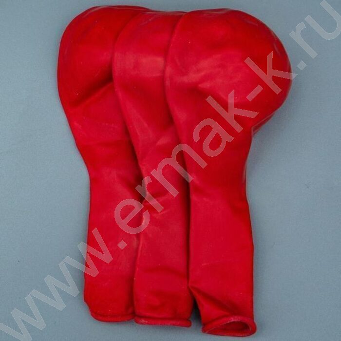 Шар воздушный 12" Пастель красный | Фото 3