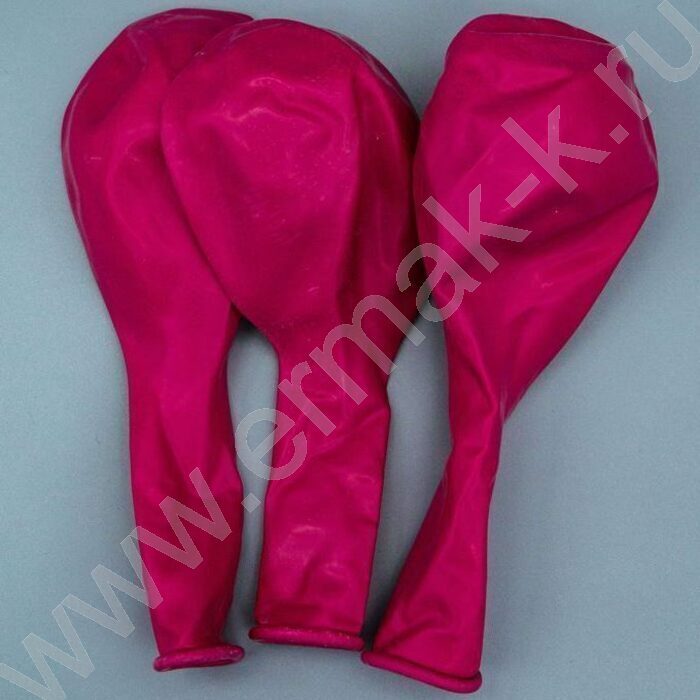 Шар воздушный 12" Пастель фуксия | Фото 3