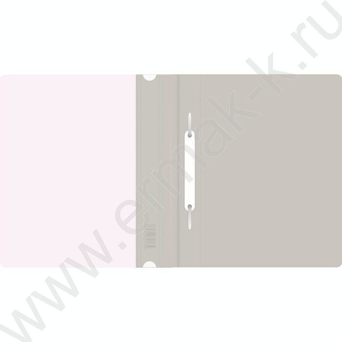 Скоросшиватель пл A5 серый прозрач.верх.лист | Фото 3