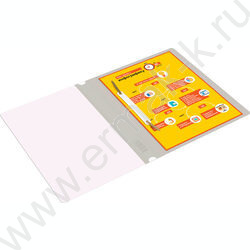 Скоросшиватель пл A5 серый прозрач.верх.лист | Фото 6