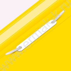 Скоросшиватель пл A5 желтый прозрач.верх.лист | Фото 4