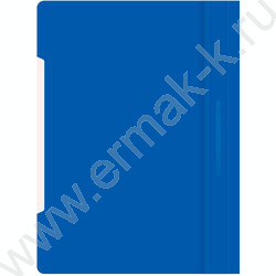 Скоросшиватель пл синий прозрач.верх.лист, карман на лиц.стороне | Фото 2