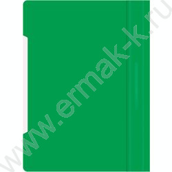 Скоросшиватель пл зеленый прозрач.верх.лист, карман на лиц.стороне | Фото 2