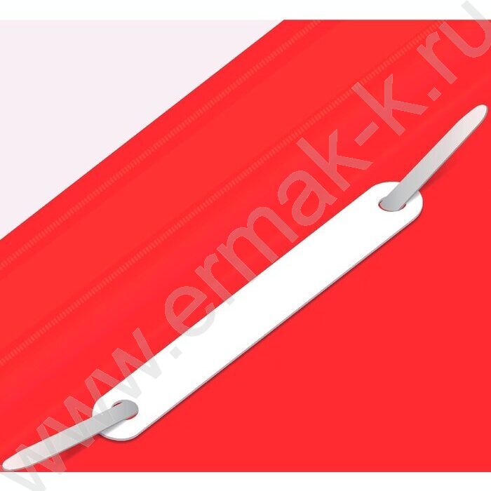 Скоросшиватель пл красный прозрач.верх.лист, карман на лиц.стороне | Фото 4