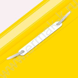 Скоросшиватель пл желтый прозрач.верх.лист, карман на лиц.стороне | Фото 4