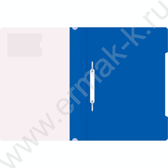 Скоросшиватель пл прозрач.верх.лист, карман для визиток /ассорти | Фото 4