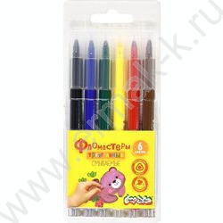 Фломастеры   6цв Каляка-Маляка /трехгранные, грифель-3мм, блистер | Фото 1