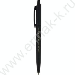 Ручка шар авт SlimClick.Black синяя 0,5мм /антискольз.корпус | Фото 1