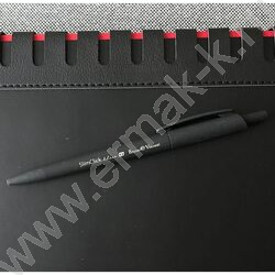 Ручка шар авт SlimClick.Black синяя 0,5мм /антискольз.корпус | Фото 6