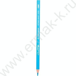 Карандаши  24цв ColoRun тополь /трехгранные + точилка /карт. тубус | Фото 3