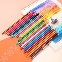 Карандаши  24цв ColoRun тополь /трехгранные + точилка /карт. тубус | Фото 7