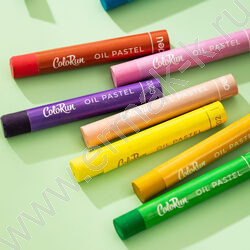 Пастель масляная 12цв  ColoRun /картон.кор. /европодвес | Фото 6