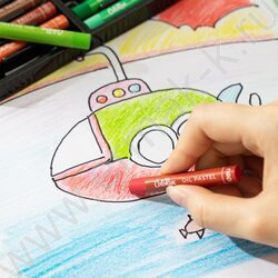 Пастель масляная 12цв  ColoRun /картон.кор. /европодвес | Фото 7