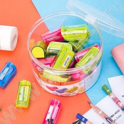 Точилка 1отв. пластик Neon, ассорти /туба | Фото 6