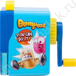 Точилка механическая 1 отверстие пластик /ассорти - розовый. зеленый, голубой | Фото 4