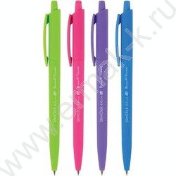 Ручка шар авт SlimClick.Special синяя 0,5мм /антискольз.корпус/5цв.корпуса | Фото 1