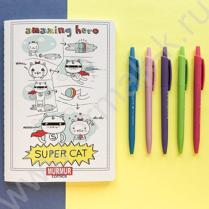 Ручка шар авт SlimClick.Special синяя 0,5мм /антискольз.корпус/5цв.корпуса | Фото 6