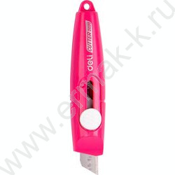 Нож канцелярский  9мм Vivid Mini фиксатор /ассорти, блистер | Фото 2