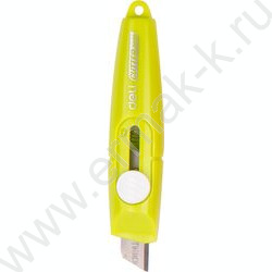 Нож канцелярский  9мм Vivid Mini фиксатор /ассорти, блистер | Фото 6