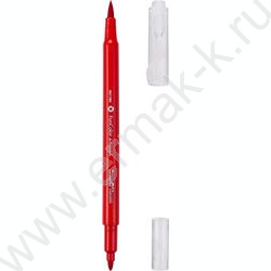 Фломастеры  12цв Funcolor кисточки двусторонние в пл.пенале | Фото 5