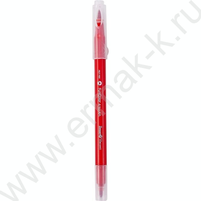 Фломастеры  12цв Funcolor кисточки двусторонние в пл.пенале | Фото 6