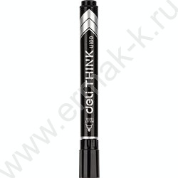 Маркер перм. /черный/ 1,5мм круг Think | Фото 2