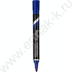 Маркер перм. /синий/ 1,5мм круг Think | Фото 1