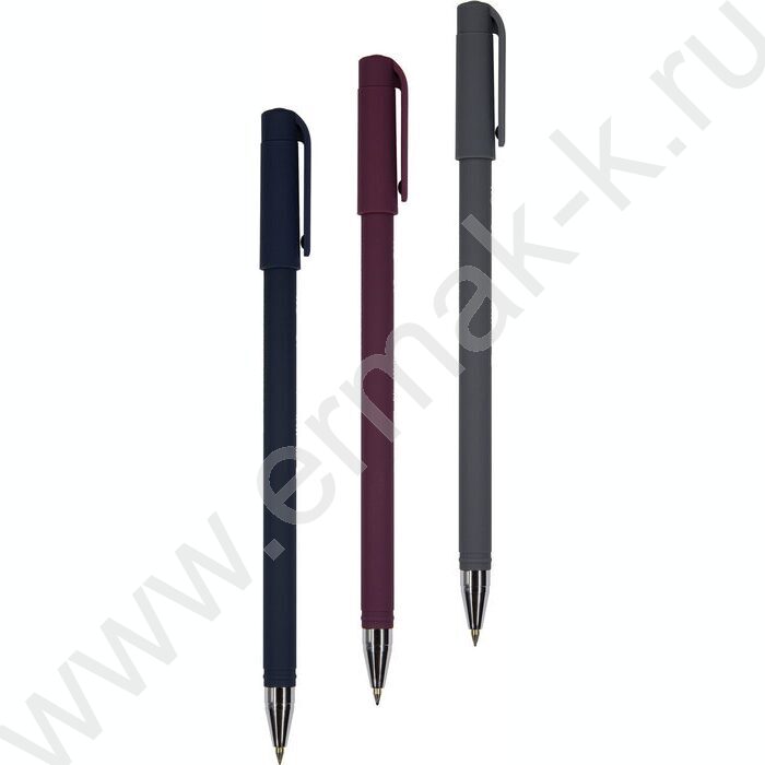 Ручка шар SlimWrite.Original синяя 0,5мм /антискольз.корпус/3цв.корпуса | Фото 1