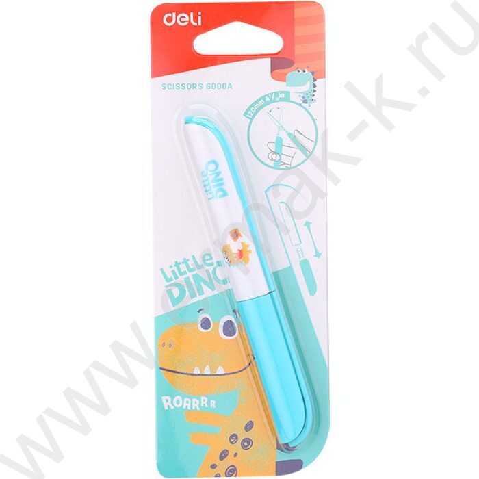Ножницы 13,5см детские складные Little dino /ассорти, европодвес | Фото 3