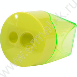 Точилка 2отв. пластик, ассорти /дисплей | Фото 2