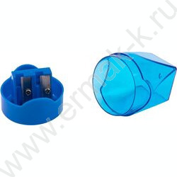 Точилка 2отв. пластик, ассорти /дисплей | Фото 4