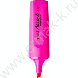 Текстовыделитель /розовый/ 1-5мм косой Accent Delight | Фото 1