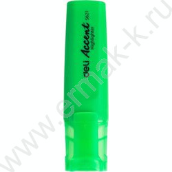 Текстовыделитель /зеленый/ 1-5мм косой Accent Delight | Фото 2