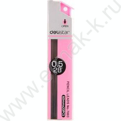 Грифель ч/гр 0,5мм 2В 20гриф / туба | Фото 3