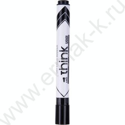 Маркер д/маркерных досок /черный/ 2мм круг Think | Фото 2