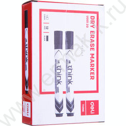 Маркер д/маркерных досок /черный/ 2мм круг Think | Фото 4