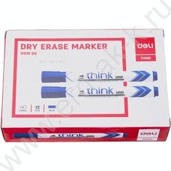 Маркер д/маркерных досок /синий/ 2мм круг Think | Фото 4