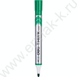 Маркер д/маркерных досок /зеленый/ 2мм круг Think | Фото 1