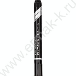 Маркер перм. /черный/ 1,5-5мм косой Think | Фото 2