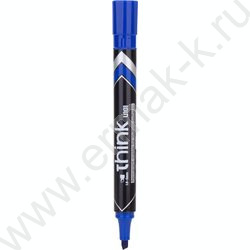 Маркер перм. /синий/ 1,5-5мм косой Think | Фото 2