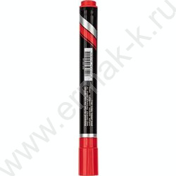 Маркер перм. /красный/ 1,5-5мм косой Think | Фото 3