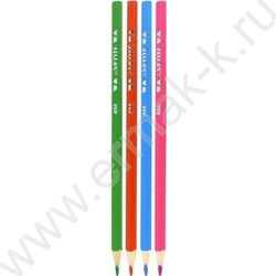 Карандаши   6цв Trio Mega Soft /трехгранные/ 4М, d грифеля-3мм к/кор | Фото 2