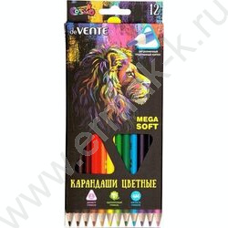 Карандаши  12цв Triolino Ultra 4М /трехгранные/ 4М, d грифеля-3мм к/кор | Фото 1