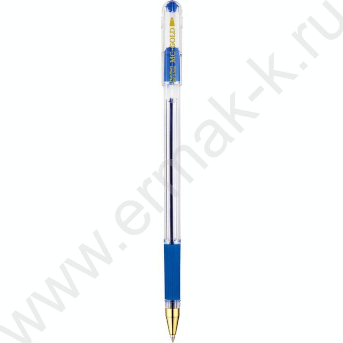 Ручка шар синяя 0,5мм на масл.основе "MC Gold" /рез.держатель | Фото 1