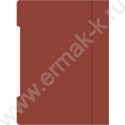 Скоросшиватель пл коричневый прозрач.верх.лист | Фото 2