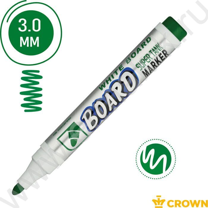 Маркер д/маркерных досок /зеленый/ 3мм круг "Multi Board" | Фото 3