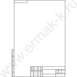 Папка д/черчения А3 10л 180г/м² с/р вертикальная студенческая "Классика" | Фото 2
