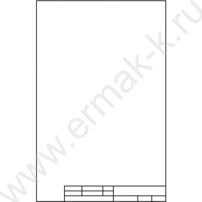 Папка д/черчения А4 10л 180г/м² с/р вертикальная школьная "Классика" | Фото 2